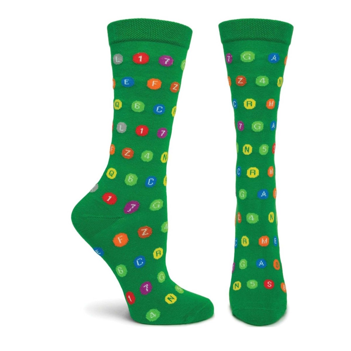 ウェア STREET SOCKS mta-subway-route-symbols-sock-