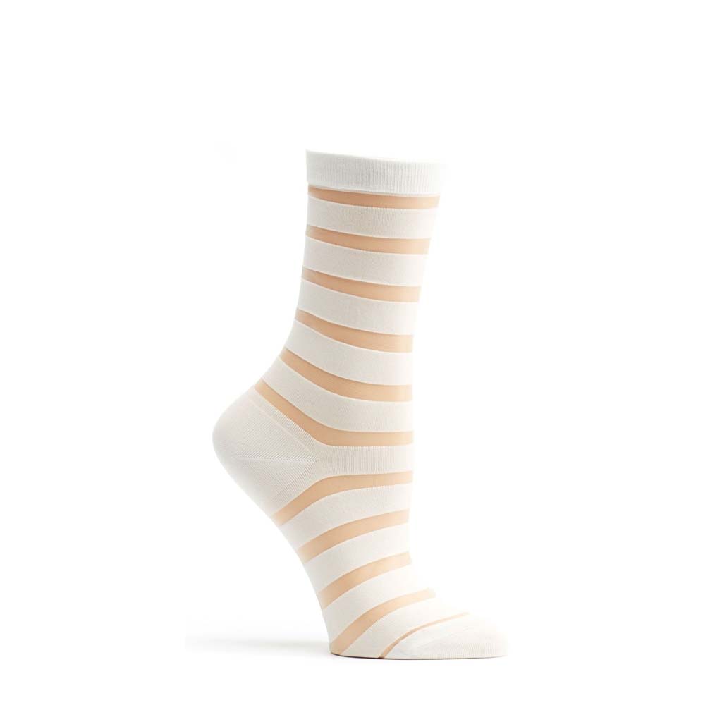 【OJOS】24fw Scattered Graphic Stocking Jygee Pack of 2 Striped Plus Size Thigh High Socks