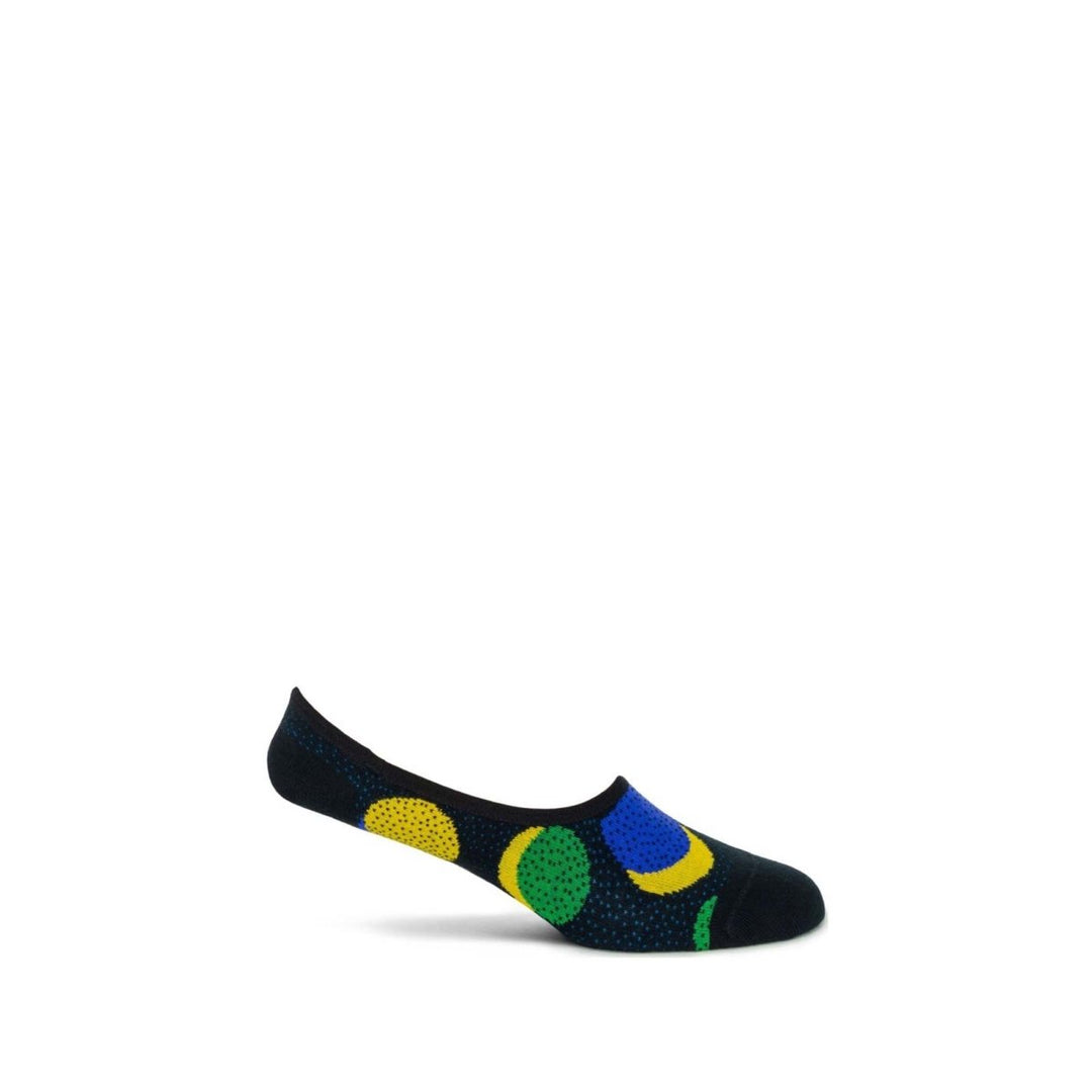 Spots N' Dots 2 No Show Sock - MC095-19 - Ozone Design Inc