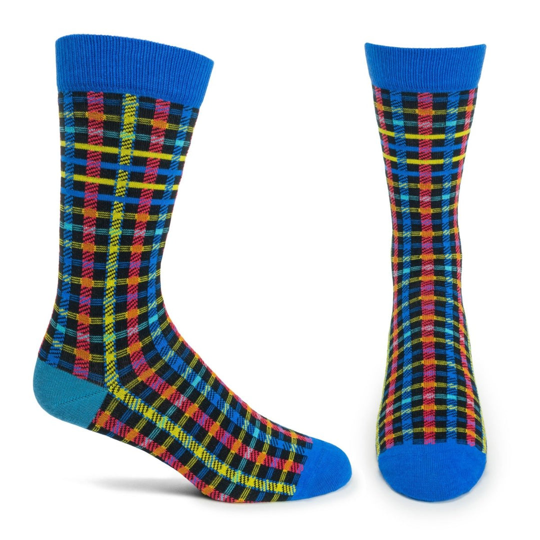 Club Check Mens Sock - MC169-19 - Ozone Design Inc