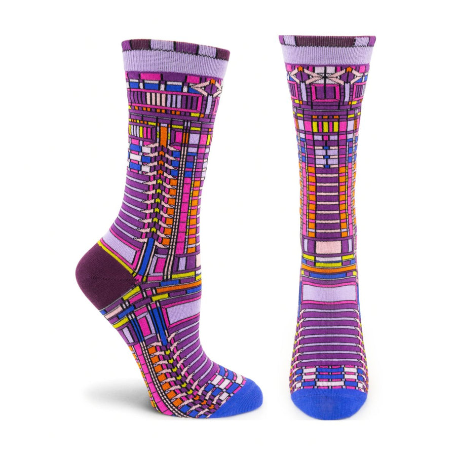 FLW Darwin Artglass Sock - FLW020W-45 - Ozone Design Inc