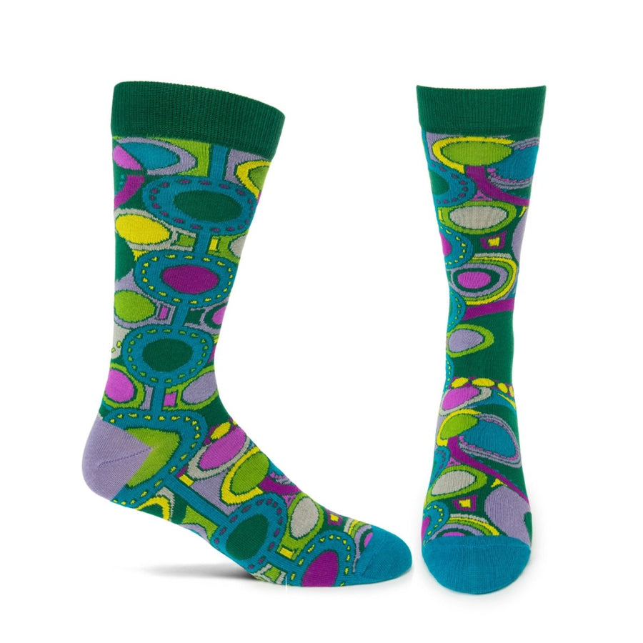 FLW Imperial Carvings Sock - FLW014M-VL - Ozone Design Inc
