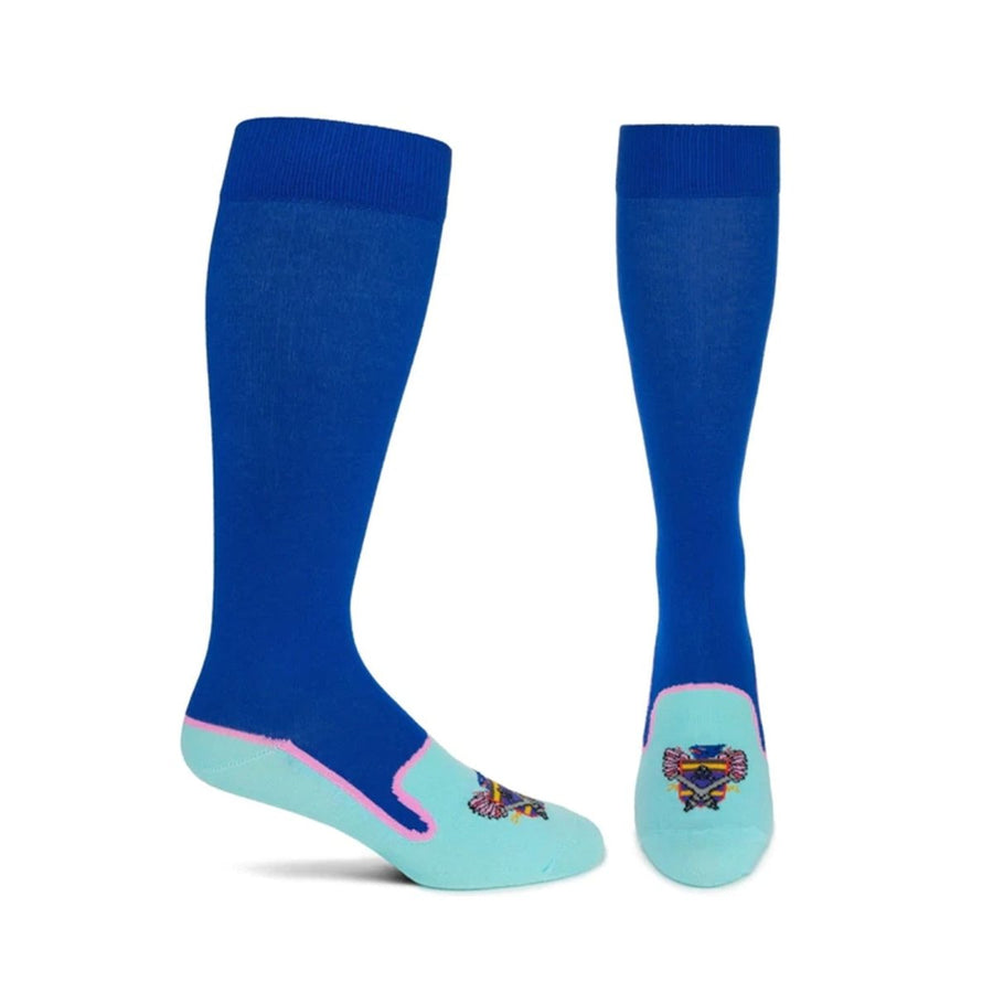 Heraldic Albert Slipper Shoe Sock - OZ806-13 - Ozone Design Inc