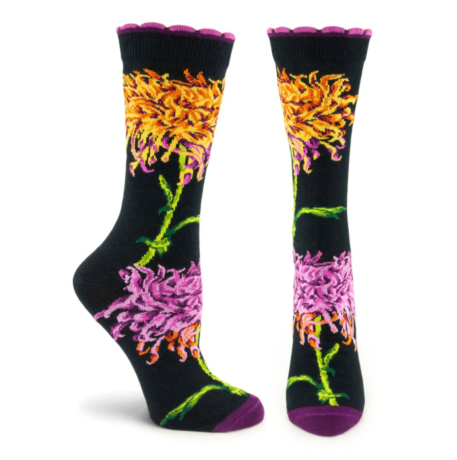 NYBG Kiku Sock - NYBG007W-19 - Ozone Design Inc