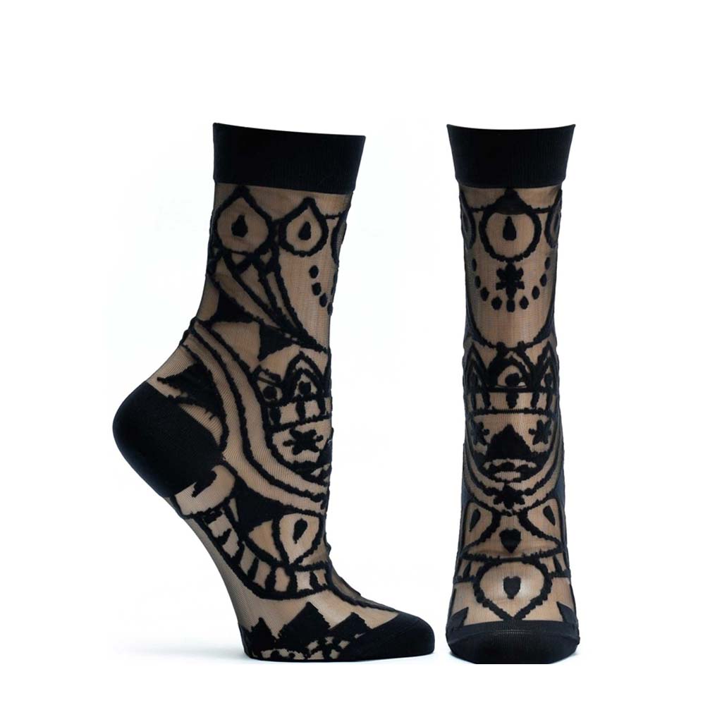 Sheer Henna Sock - Ozone Design Inc