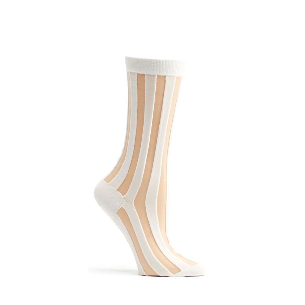 Sheer Pinstripe Sock - Ozone Design Inc
