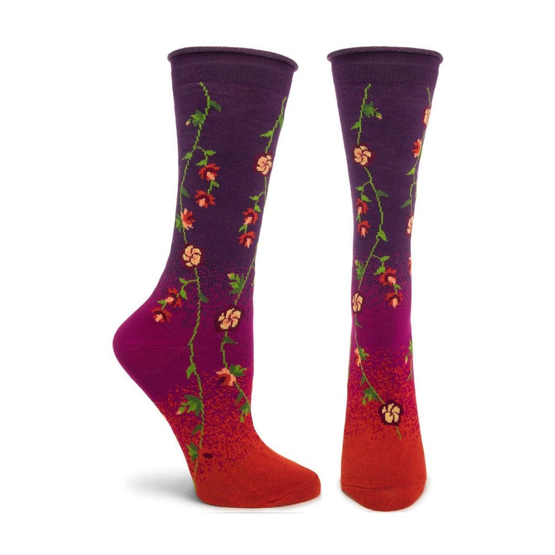 Tibetan Flowers Sock - W150-14 - Ozone Design Inc