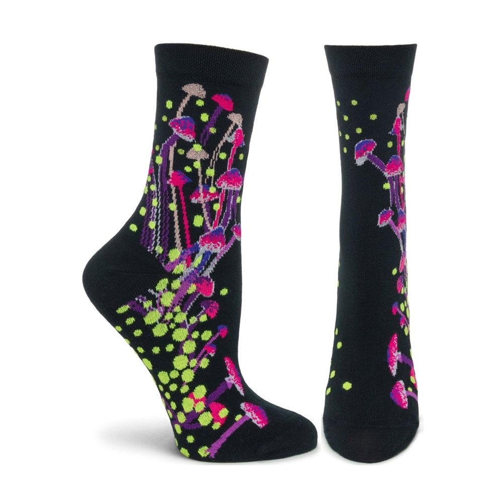 Witches Garden Bioluminescent Spores Sock - W1114-19 - Ozone Design Inc