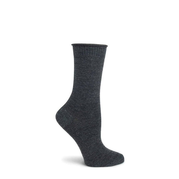 Wool and Silk Basic Roll Top Sock - WF2001-07 - Ozone Design Inc