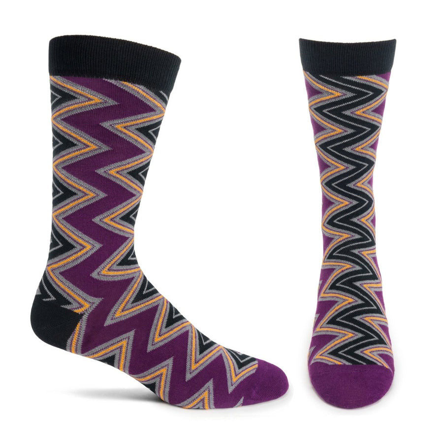 Zig Zag Sock - MC167-19 - Ozone Design Inc